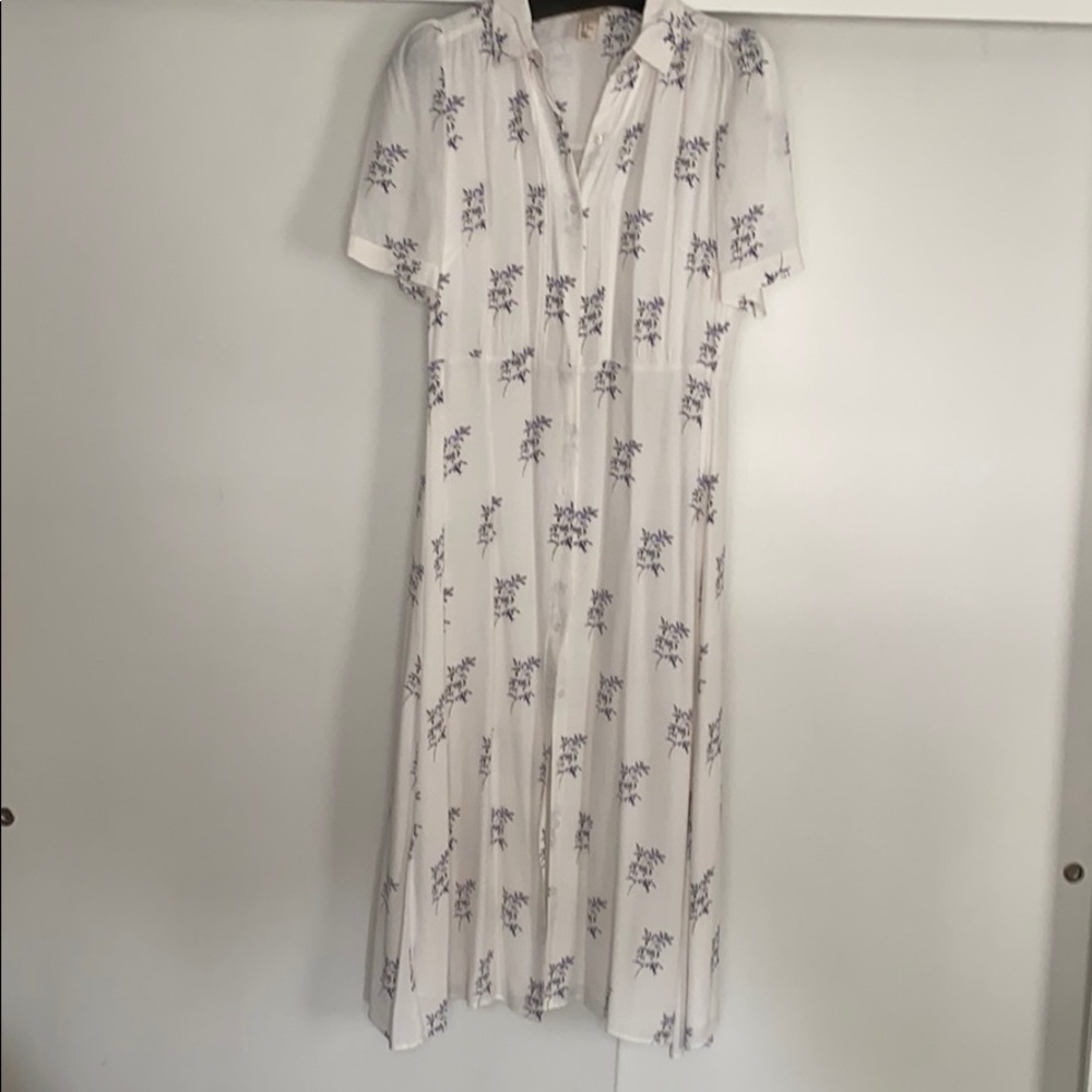 H & M floral maxi dress in excellent condition
